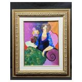 Itzchak Tarkay Signed LE Hand Embellished