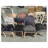 7-wood chairs, see photos