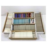 Mixed lot of sports cards with stars