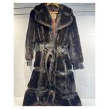 Chelsea House Of London Vtg Faux Fur & Leather