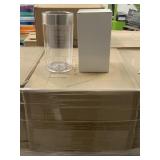 Case of 12pcs - Clear Acrylic Wine Chillers -