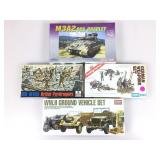 4- 1/72 Scale Military Models