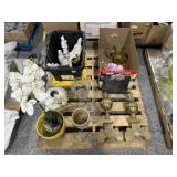 Decorative glassware, ceramic figures and more.