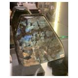 Labradorite Gemstone Rare, approx  7.5x3x7in