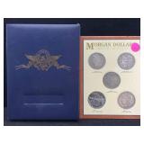 5- Silver Morgan Dollars