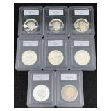 Silver Ike Dollar Collection
