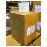 30-NIB White Kalifano gift boxes, 6x5x4in