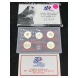 2004 Silver Quarter Proof Set In Box