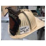 VtG Firemen Helmet, leather front piece needs to