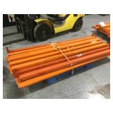 10pcs 8ft Pallet Rack Cross Bars Teardrop Good