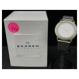 Skagen Denmark Quartz Watch, Model 3lgs, In Box,