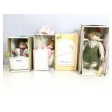 3 Dolls, Michael/Danbury Mint, Rose/Pauline
