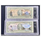 $2 Bill Collection City And States