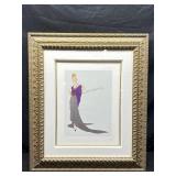 Ertï¿½ Signed LE Serigraph On Paper w/ COA. ï¿½At The