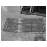 4 metal metro shelves