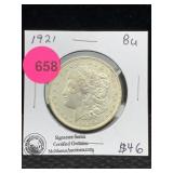 1921 Silver Morgan Dollar