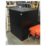 Black pedestal, 25x25x33in