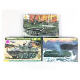 3-1/72 Scale Military Model Kits