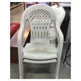 2-Stacking plastic chairs