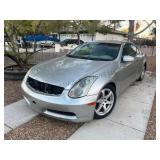2005 Infiniti G35 Salvage Title Non Running