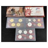 Silver American Coin Sets In Box