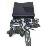 XBox 360 S console, model 1439, controllers,