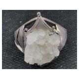 Sterling D Chavez Bracelt With Crystals 84g