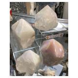 4-Gemstones, see photos, 2.5x2x3in