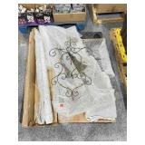 Glass shelves, light up tree and more.