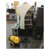 4-tier torso shelf, 55 in tall