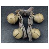 Antique Brass Sleigh Bells
