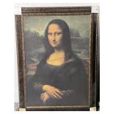 Framed Mona Lisa Print - 61x45in Approx