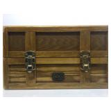 Thomas Museum series wood box chest 8x9x15