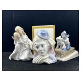 Paul Sebastian porcelain figurines statues,