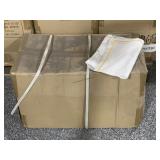 Case of 200pcs - 22x23in - White/Gold Cotton