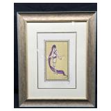 Ertï¿½ Signed AP Seriolithograph On Paper w/ COA.