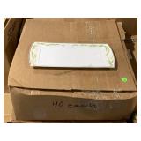 Case of 26pcs Approx - Bernardaud - 13x6in