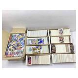 Mixed lot of sports cards