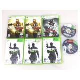XBox games, Call of Duty, UFC Undisputed 2010 &