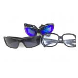 Ralph Lauren, Oakley & Speedo glasses w/scratched