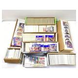 Mixed lot of sports cards