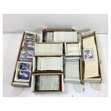 Mixed lot of sports cards with stars