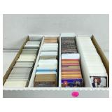 Mixed lot of sports cards with stars