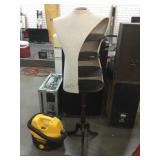 4-tier torso shelf, 55 in tall