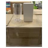 Case of 12pcs - Clear Acrylic Wine Chillers -