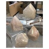 4-Gemstones, see photos, 2x1x2in