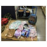 Assorted kids backpacks and more, some NWT