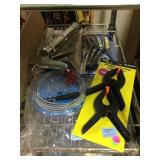 NIB Tools incl. Clamps, Caulking gun & more
