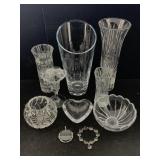 Crystal/Glass Vases and More