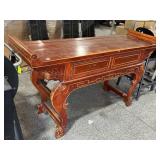 Asian Altar w/drawers, and carved accents,